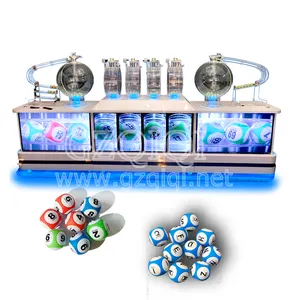 Juego personalizado de Lotery Machine, máquina de flujo de aire para juegos de loterización