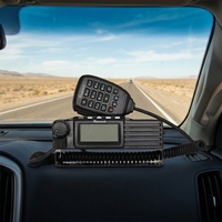 Radio Móvil Digital DMR RS-938D de 50W, Walkie Talkie de 50km VHF/UHF, Modo Dual Analógico, IPX6, Encriptación de Voz, para Camiones, Logística y Flotas