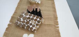 สองสีทองเหลืองฝังเรซิ่นกล่องเครื่องประดับ/กล่องของขวัญ - Product Image 3