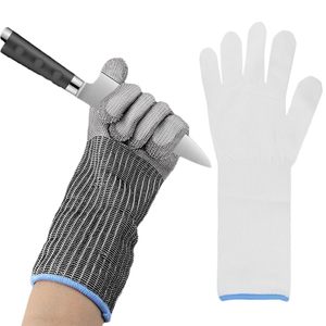<span class=keywords><strong>Gant</strong></span> résistant aux coupures en <span class=keywords><strong>maille</strong></span> d'acier inoxydable 316L, qualité alimentaire, pour boucher, sécurité, traitement <span class=keywords><strong>de</strong></span> la viande, cuisine, décorticage d'huîtres - Product Image 1