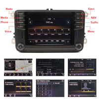 6.5 "dokunmatik ekran Carplay araba radyo Android oto OPS ana ünite CD SD ile VW Passat Polo CC Tiguan Golf 5 6 5c0035tiguan g için