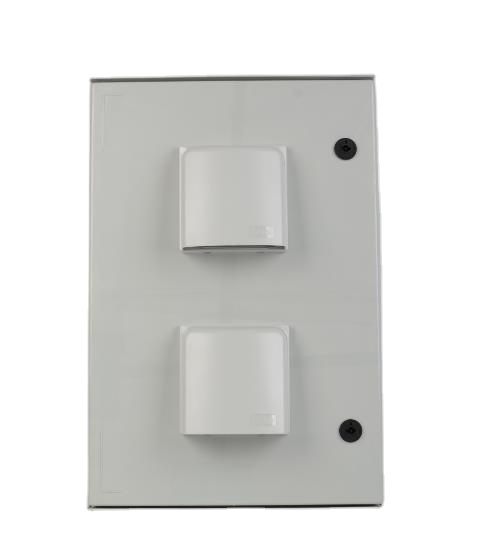 IP66 Waterproof Outdoor Wall-Mounted Enclosure Radiator Fan Electrical Power Cabinet MCB Control Panel SMC Distribution Box CE