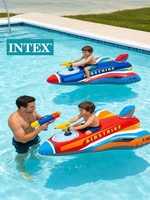 INTEX57531 Jouet gonflable pour enfants en forme d'avion pour la piscine