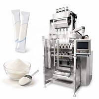 Machine d'emballage automatique multi-pistes pour sachets de poudre protéinée et d'électrolytes de 10 à 30 g, prix usine CE