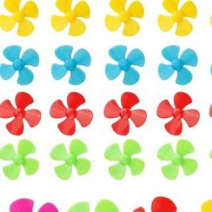 Hélice de ventilador de hoja rígida OKY5019-1 de 60 mm, funciona con kit de bricolaje para automóvil - Product Image 4