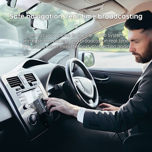 HIGI C25 <span class=keywords><strong>Receptor</strong></span> <span class=keywords><strong>Bluetooth</strong></span> 5,3 3,5mm AUX Jack Audio Adaptador inalámbrico para coche PC Auriculares Mic 3,5 <span class=keywords><strong>Bluetooth</strong></span> 5,3 <span class=keywords><strong>Receptor</strong></span> - Product Image 4
