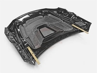 Capot conçu pour Toyota Supra A90, capot moteur en fibre de carbone de style Vrs