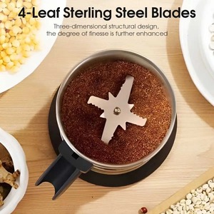 Molino Eléctrico de Acero Inoxidable 304 con Cuchilla de Ocho Puntas, Trituradora Multifunción de Molienda Rápida, Licuadora Doméstica para Arroz y Frijoles - Product Image 3