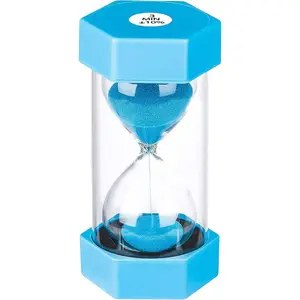 Promotional Factory Colorful Large Acrylic Unbreakable 3/5/10/20/30 Minutes Hourglass Sand Timer