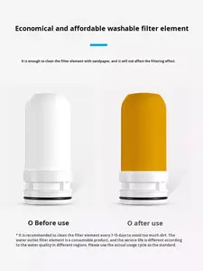 Cartucho <span class=keywords><strong>de</strong></span> Filtro para <span class=keywords><strong>Purificador</strong></span> <span class=keywords><strong>de</strong></span> <span class=keywords><strong>Agua</strong></span> <span class=keywords><strong>Midea</strong></span>, Grifo QT503/QT505/QT630/QT521A/MC122-2, Juego <span class=keywords><strong>de</strong></span> 6 Accesorios Reforzados y Duraderos - Product Image 5