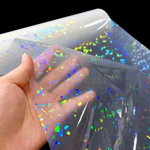 Film de lamination thermique pré-enduit BOPP Laser Plain (Finition Scintillante/Pailletée) – Film transparent pour emballage et protection photo - Product Image 3