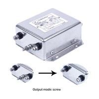 Filtre EMI amélioré YB21F2 50A, filtre de ligne électrique haute performance à double étage, monophasé 115V/250V, certifié CE