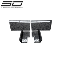 Aileron arrière en fibre de carbone Hotter SD pour Tesla Cybertruck, style Msy, kit large, directement de l'usine, haute performance