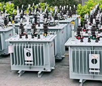 Transformateur immergé dans l'huile triphasé monté sur poteau pour extérieur S11 10KV 50/60Hz 50KVA 100KVA 200KVA 315KVA Usage industriel