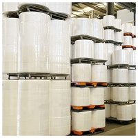 Heiß verkauftes neues Produkt Super weicher weißer Vliesstoff SSS SSSS 14g/18g Spunbond PP Vliesstoff rolle