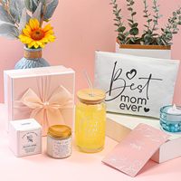 Cadeaux personnalisés pour la fête des mères 2024, meilleurs cadeaux pour maman, ensembles de cadeaux pour maman, tasse à eau, bougie parfumée, logo personnalisé, couleur personnalisée, impression UV