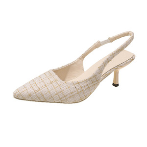 Sandalias de Tacón Alto con Punta en Pico y Tacón Delgado para Verano - Product Image 5