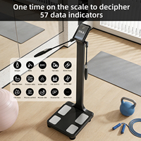 Balance intelligente TFT unique et nouvelle génération, analyse la composition corporelle, mesure le poids, balance numérique sans fil rechargeable par USB