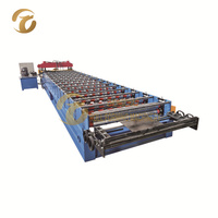 Machine de formage de rouleaux de tuiles métalliques émaillées à haute capacité pour usage commercial en usine, certifiée CE