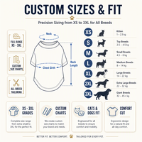 Ensemble de costumes de Noël pour chien en polyester à deux pattes avec tour de poitrine et longueur du dos, tailles pour petits chiens, chats et chatons