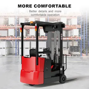 Hepsi bir mini Off Road elektrikli Forklift 2t BF çin modeli entegre kaldırma çatal AGV potansiyel