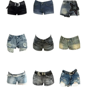 Shorts in Denim Casual Estivi da Donna, Shorts in Denim Aderenti da Donna, Shorts in Denim alla Moda per Ragazze - Product Image 4