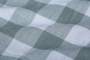Serviette de toilette moderne en coton zéro-torsion avec motif à carreaux, écologique et réutilisable pour la maison, l'hôtel et le spa, vente en gros - Product Image 3