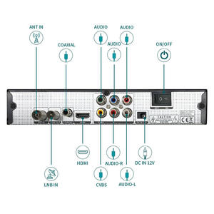 Décodeurs TV HD pour l'exportation avec Wi-Fi et fonctionnalités AV pour les marchés d'ASEAN, d'Afrique et d'<span class=keywords><strong>Asie</strong></span> du Sud-Est - Product Image 4