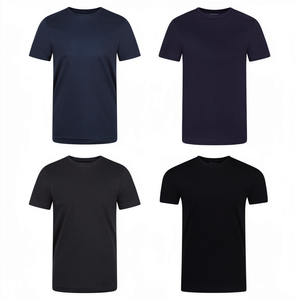 Men's Sporty Jersey Blank Quick Dry Stretch Lightweight <b>T</b>-<b>Shirts</b> Custom Logo Corporate Activities Outdoor Training Sports - Product Image 1