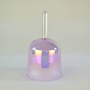 Hf Pastel Chakra Kleur Kosmisch Licht <span class=keywords><strong>Hand</strong></span> Gehouden Kristal Klankschalen Groothandel Geluid Genezing Kwarts Kristal Handvat Klankschalen - Product Image 4