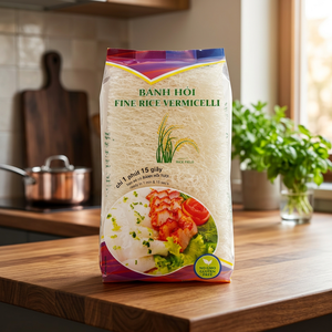 Fideos de Arroz Cristalizados Secos, Grado AA, Finos, para Hotpot Vietnamita, en Bolsa - Product Image 6