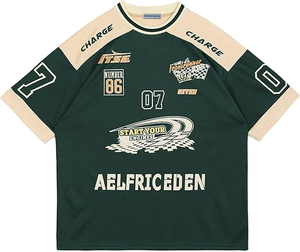 Tontons Custom Wholesale V-neck Streetwear Soccer Shirt Embroidery Mesh <b>Crop</b> Football Jersey - Product Image 4