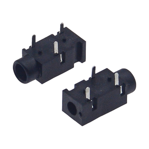 Conector Hembra PJ-320 de 3.5mm, Montaje Horizontal de 3 Pines a Través de Orificio, Resistente a Altas Temperaturas - Product Image 3