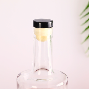<span class=keywords><strong>Botella</strong></span> de Vidrio Transparente Redonda de 750 ml con Tapa de Rosca para Absint, Tequila, Vino, Brandy, Whisky y Otras Bebidas - Product Image 4