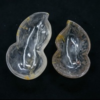 Vente en gros de sculptures en cristal de quartz naturel transparent en forme de cœur, de lune et de bol de forme libre, polies à la main, pour la décoration intérieure