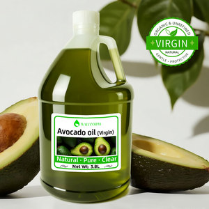 Aceite orgánico de aguacate virgen prensado en frío puro 100%, el mejor proveedor de semillas - Product Image 1