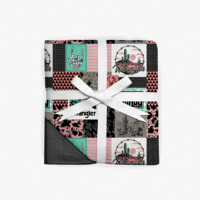Couverture matelassée en bambou multi-motifs pour enfants, respirante et légère, idéale pour les séances photo et l'usage quotidien