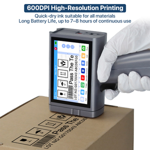 Nâng Cấp Mới 25.4Mm Xách Tay Cầm Tay 600Dpi Mini Cij Thăng Hoa Máy In Phun Máy Cho Quần Áo Trứng Gốm Gạch Gối - Product Image 2