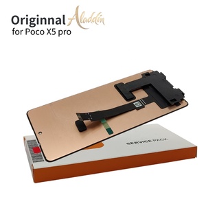 Teléfono móvil original LCD Service Pack X5pro para Xiaomi Poco X5pro teléfono móvil reparado parte LCD con caja de paquete de servicio oficial - Product Image 1