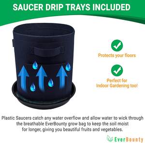 Bolsa para cultivo de patatas, macetero para plantas, granja, jardín, bolsas para cultivo de patatas, 15 galones para vegetales - Product Image 4