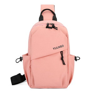 Wholesale Unisex Stylish High-Capacity Minimalist Street-Style Crossbody Tote Shoulder Bags with Nylon Zipper Closure - Product Image 4