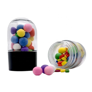 Custom 1g 3.5g 7g Smell Proof Glass Spice Jar Doja Jar Child Resistant Cap Glass Organic Flower Buds Dome Jar Pre Rolls - Product Image 1