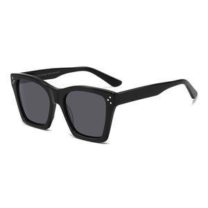 Gafas de Sol Mi Ding con Armazón Grande de Acetato, Unisex, Protección UV400, Polarizadas, Estilo Conducción, Lentes Negras TAC - Product Image 5