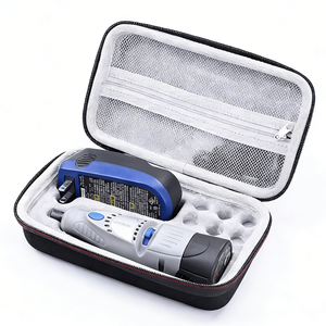 Étui de rangement portable en EVA rigide pour outil rotatif <span class=keywords><strong>sans</strong></span> <span class=keywords><strong>fil</strong></span> <span class=keywords><strong>Dremel</strong></span> 7020-PGK à deux vitesses, protection antichoc - Product Image 1