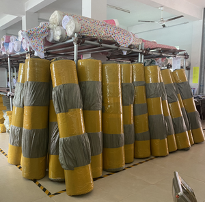 Tissu en coton de bambou biologique 70% bambou 30% coton doux tissu éponge <span class=keywords><strong>français</strong></span> pour vêtements de bébé tampon hygiénique démaquillant tampon - Product Image 5