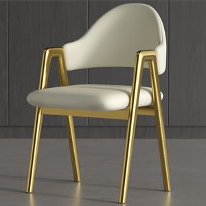 <span class=keywords><strong>Silla</strong></span> <span class=keywords><strong>de</strong></span> Comedor Estilo Nórdico en Línea A <span class=keywords><strong>de</strong></span> Lujo Ligero, Taburete <span class=keywords><strong>de</strong></span> Escritorio Simple con <span class=keywords><strong>Respaldo</strong></span> <span class=keywords><strong>para</strong></span> Uso en el Hogar, Tienda <span class=keywords><strong>de</strong></span> Té con Leche, Restaurante - Hecha <span class=keywords><strong>de</strong></span> Metal y MDF - Product Image 6