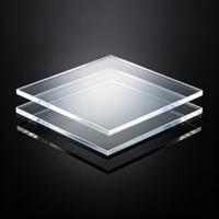 Panneau en polycarbonate haute transparence résistant aux UV, clôture de sécurité pour machine en PC, prix d'usine