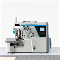 Machine à surjeter industrielle, surjeteuse informatisée avec fonctions automatiques pour la production en usine de vêtements et de tricots commerciaux