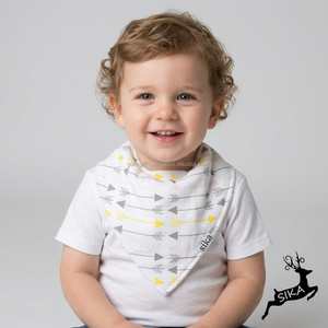 Venta Directa de Fábrica, Diseño OEM, Logotipo Personalizado, Baberos de Bebé de Viscosa/Algodón, Gran Venta, Alta Calidad, Triangulares, Ecológicos y Lindos - Product Image 6