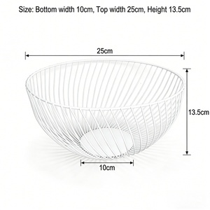 Cestino per il Pane in Metallo per Ristoranti e Casa, Cestino di Servizio in Filo Metallico, Produttore OEM Cina - Product Image 6